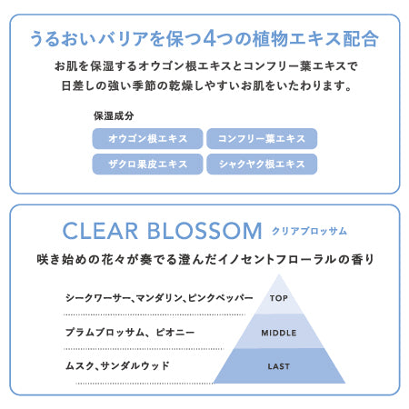 noiro センティッド クリーム  クリアブロッサム