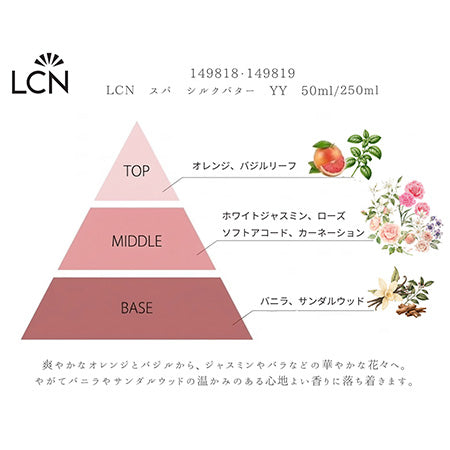 LCN スパ シルクバター YY  250ml